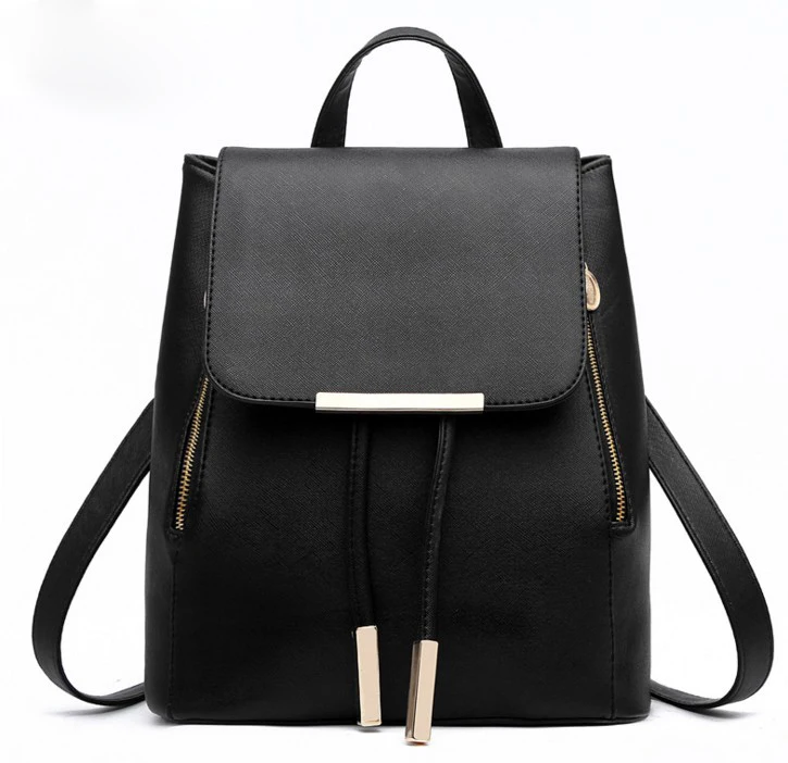 

Nine Color Women PU Leather Backpack, Multi colors