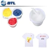 Good adhesive force of liquid oil base ink for clothing coating
