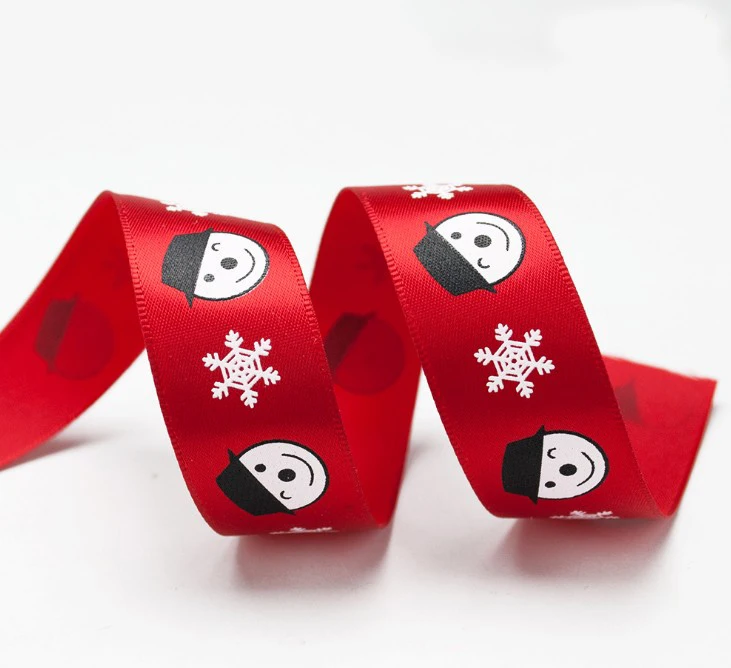 Oempromo wholesale merry christmas decoration ribbon