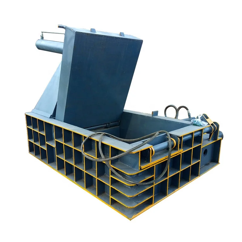 
High Efficiency Hydraulic Scrap Metal Swarf Shear Baler Machine 