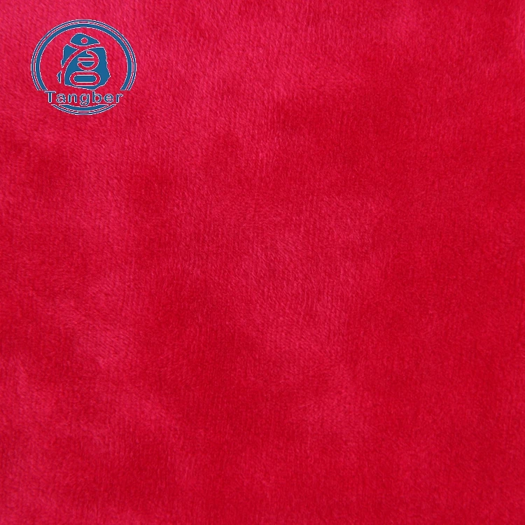 Wholesale super soft 360GSM upholstery velvet fabric for curtains/table cloth/cushion