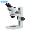 OPTO-EDU A23.3645-J2T 0.7-4.5x Trinocular Track Fan Stand without light source Zoom Stereo Microscope
