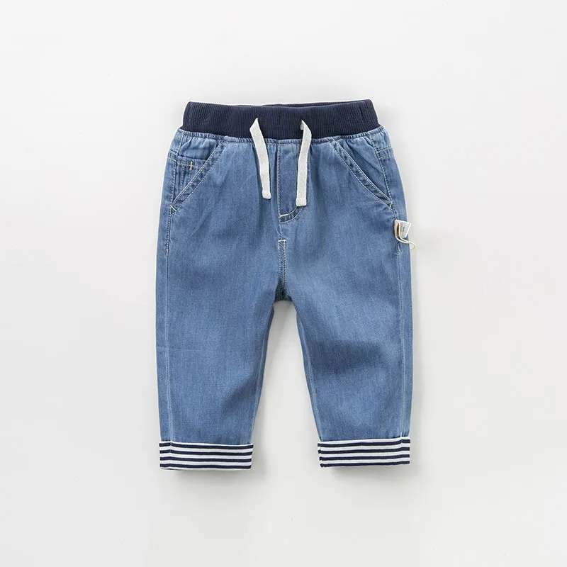 dave bella spring 婴儿男孩牛仔裤儿童全长衣服儿童裤子婴儿幼儿长裤