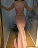 Women Long Sleeve Evening Dress 2019 Lady Cheap Mermaid Prom Gowns Ladies Formal Wear
