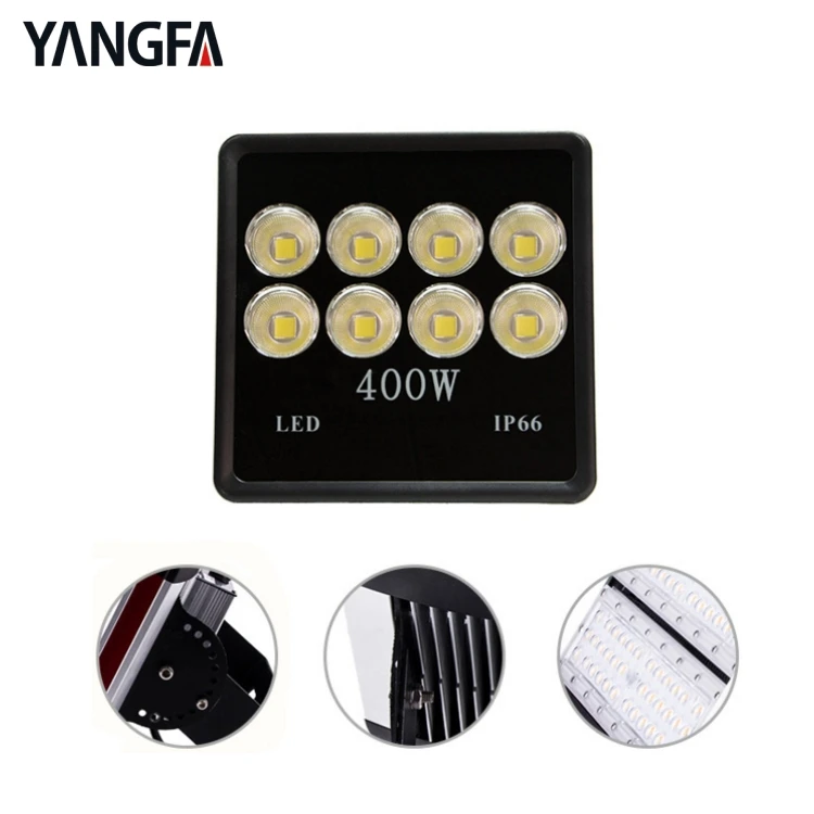 
China factory wholesale cob 300W 400W 500W led flood light price list 