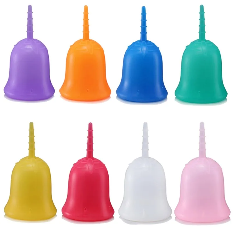 200 Pieces Order Menstruation Cup FDA Certified Reusable Women Menstrual Cup with Paper Box
