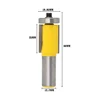 Woodworking router flute flush trimming bits with 25mm long blades for wood furniture manufacture carpenter carving tools