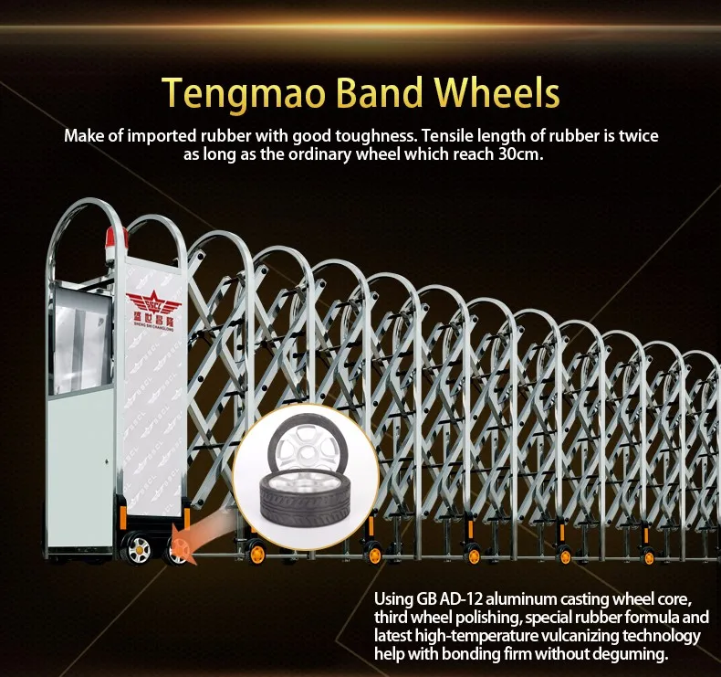 Automatic Stainless Steel Retractable Sliding Gate For Garden Buy