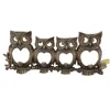 Home Decor Art Design Performance Cast Iron Flower Key Hook