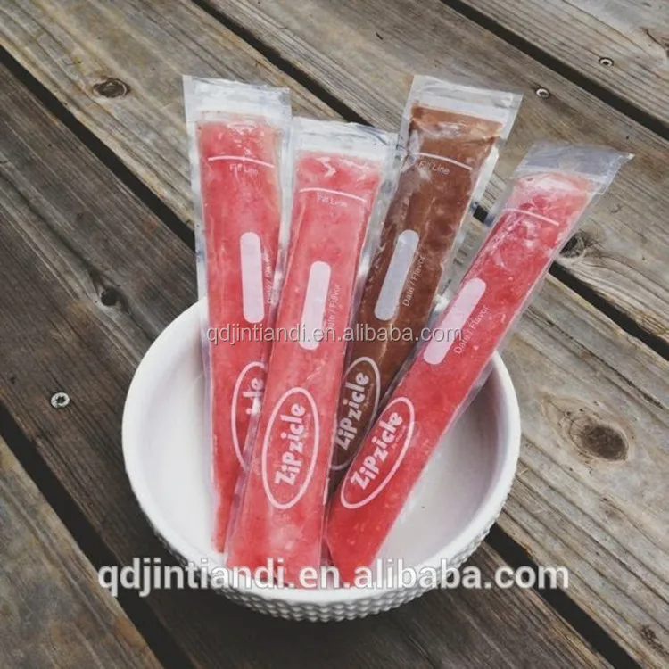 Jtd Wholesale Custom Printed Zipper Ice Pop/popsicle/ice Lolly