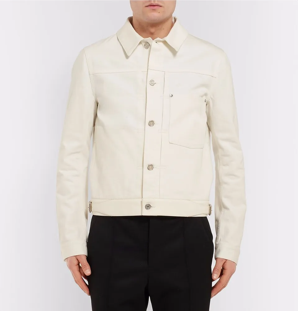 Top Sale Quality New 2019 Wholesale Custom Bulk White Jeans Denim Jaket