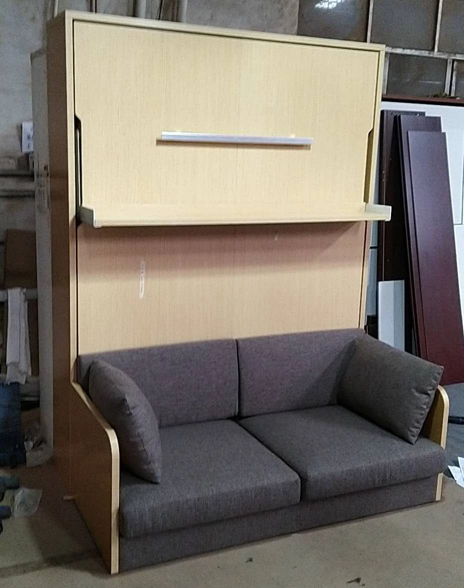 Hot Sale Smart Furniture Apartment Innovative Foldable Wall Mounted Bed