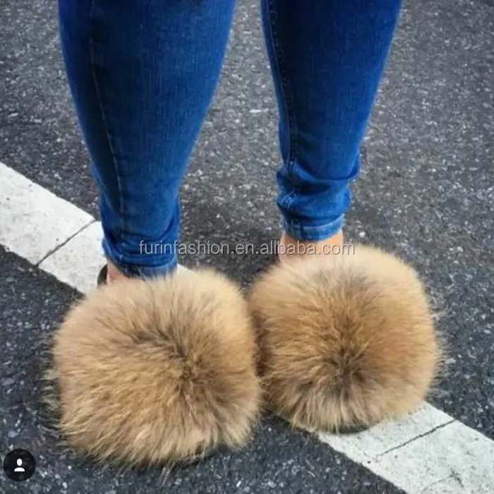 big fluffy fur slides