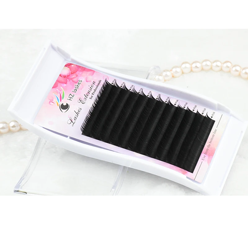 

Micro brush synthetic false eyelash extension, Natural black & other color