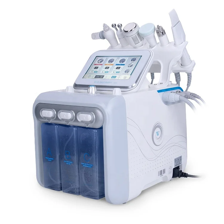 

Hot sale 2021 6 in 1 home use aqua peel hydra dermabrasion oxygen facial machine