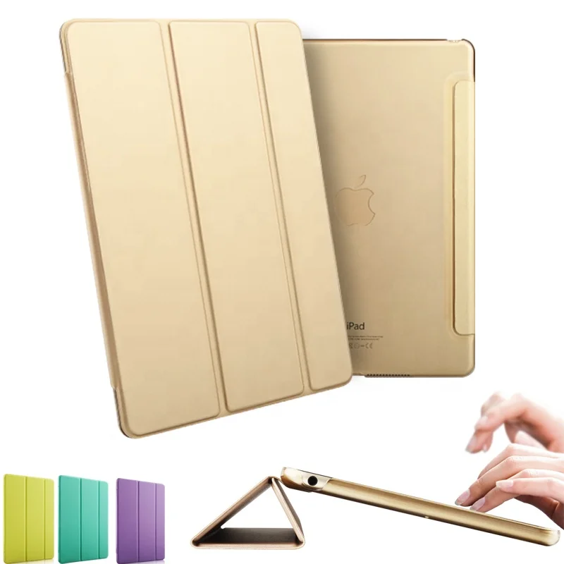 

2017 brand new Awesome Super-Slim Thin Absorbing Standing Customized Shockproof pu leather tablet case&cover for iPad Pro 10.5