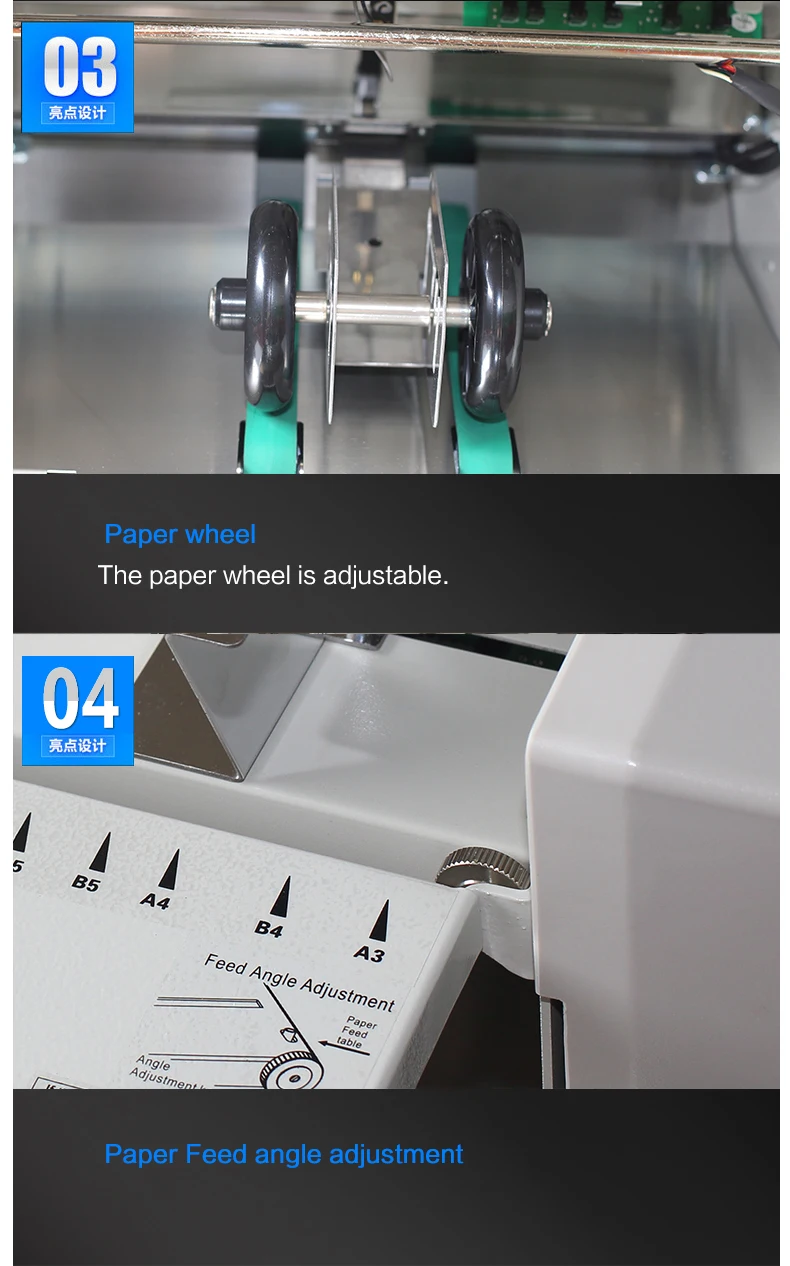 Factory Direct Sales Manual Paper Folding Machine Dc200l Docon 6 Type