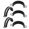 SGS Certified wear-resisting durable Rubber Band cladding clamp