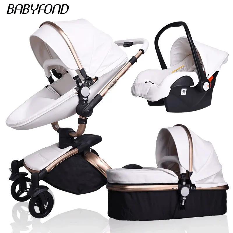 

2019 high quality baby carriage for sale Baby Stroller 3 in1 Baby Pram Babyfond, Pink.blue.white.black.brown