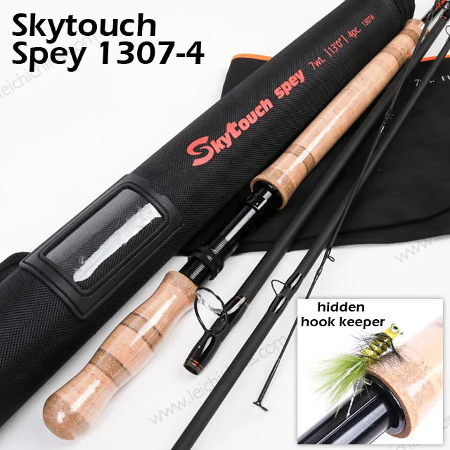

In Stock 13ft 7wt 4sec SK Carbon Skytouch Spey Fly Fishing Rod