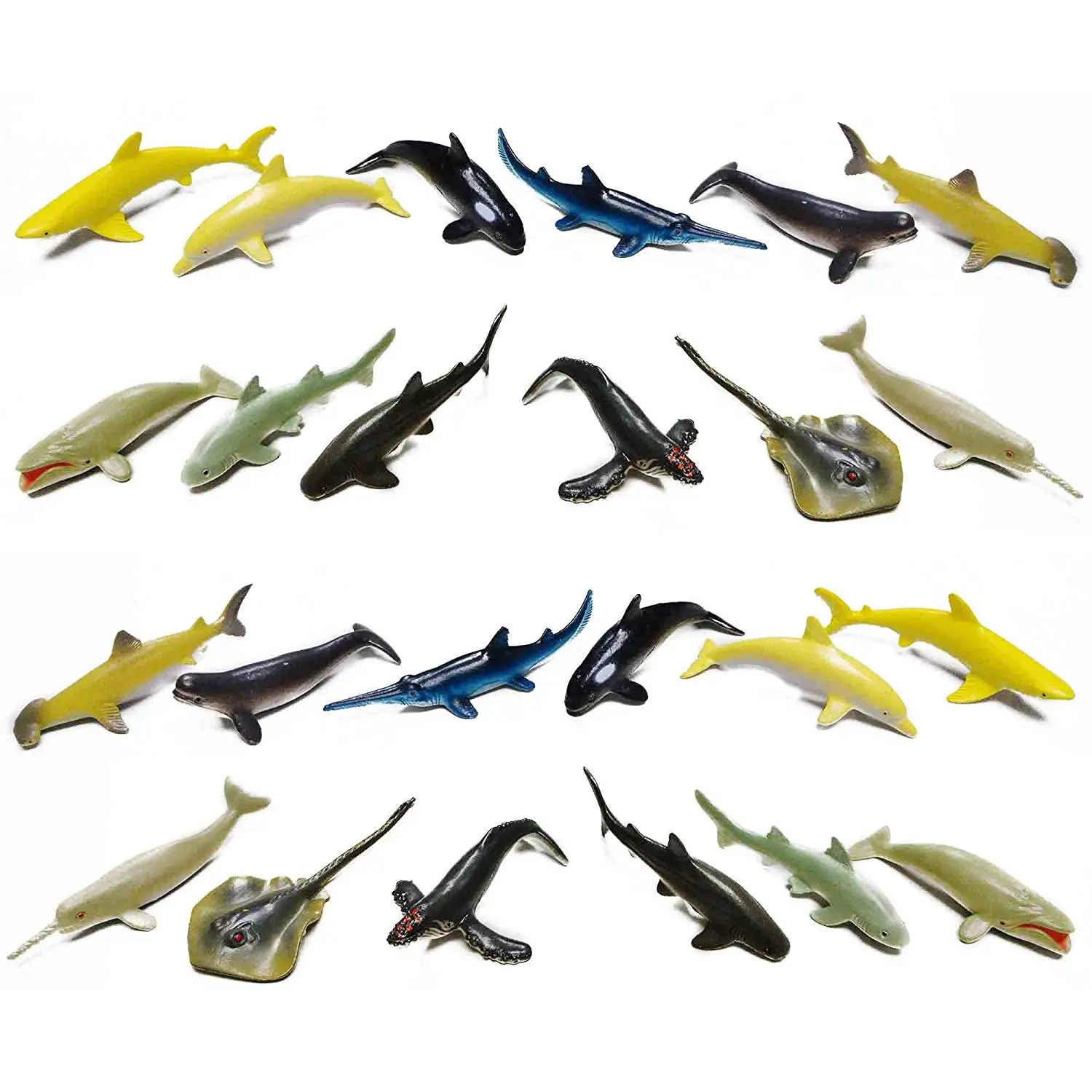 animal planet shark toy set