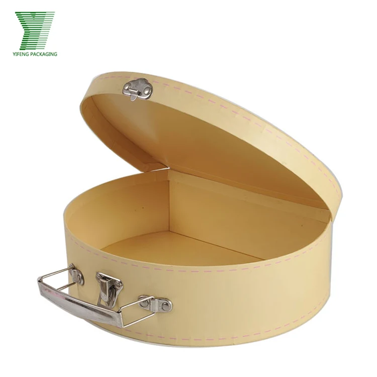 Luxury Rigid Cardboard Children Toys Packaging Suitcase Box Cardboard