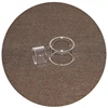 Ruby fused quartz glass tube wholesale