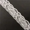 2019 gorgeous stock double scallop galloon stretch lace for textile accessories garments ivory Stretch Lace