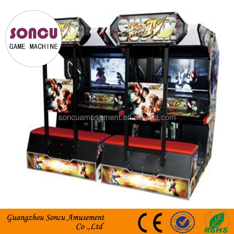 

Video Games 3D Street Fighter Arcade Fighting Game Machine