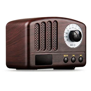 2019 Mini Retro Bluetooth Speaker FM Radio