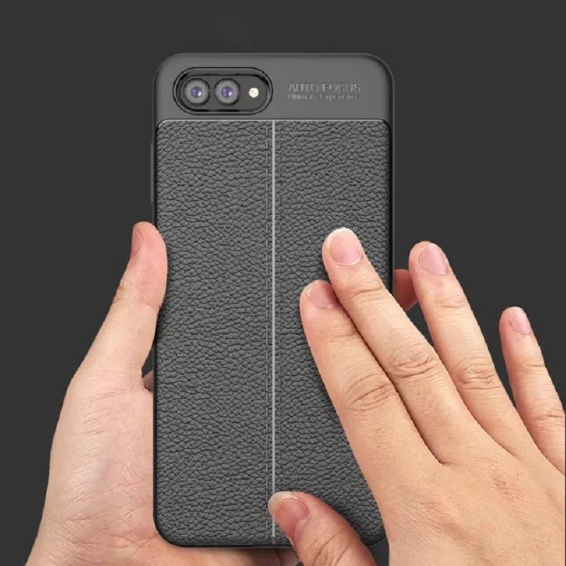 Hot Sell Litchi pattern Soft Tpu case for Huawei Nova 2S Cover