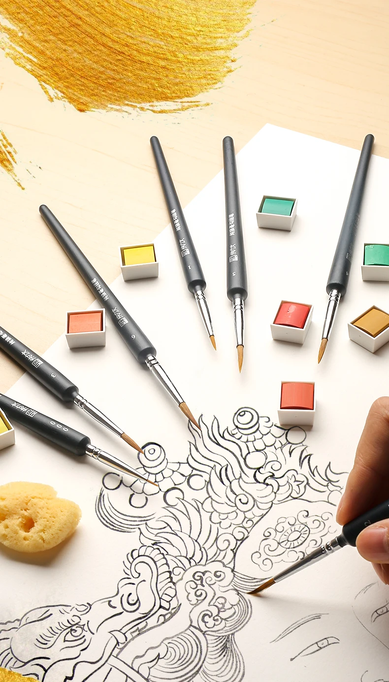 drawing pating brush (8)