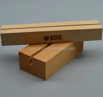 Creative Desktop Display Stands Wooden Business Card Box Name Card