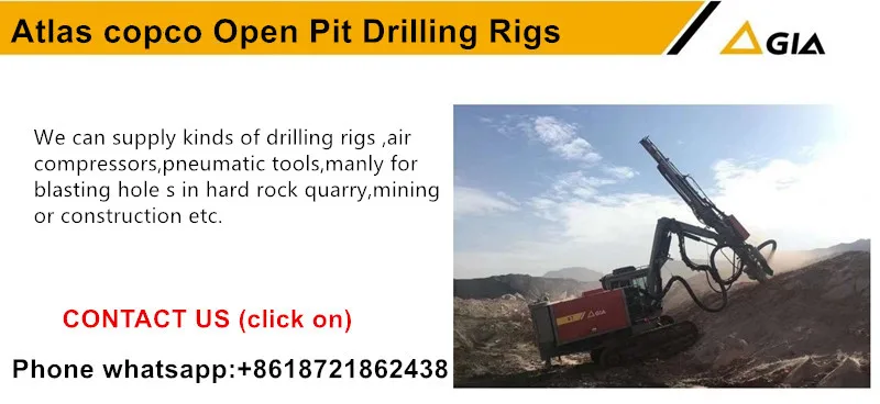 atlas copco drill rig