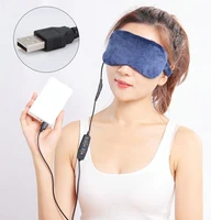 

Amazon 2019 Eye Treatment Massage Mask Heating Hot Compress Cold Warm Weighted Dry USB Heated Electric Eye Steam Mask