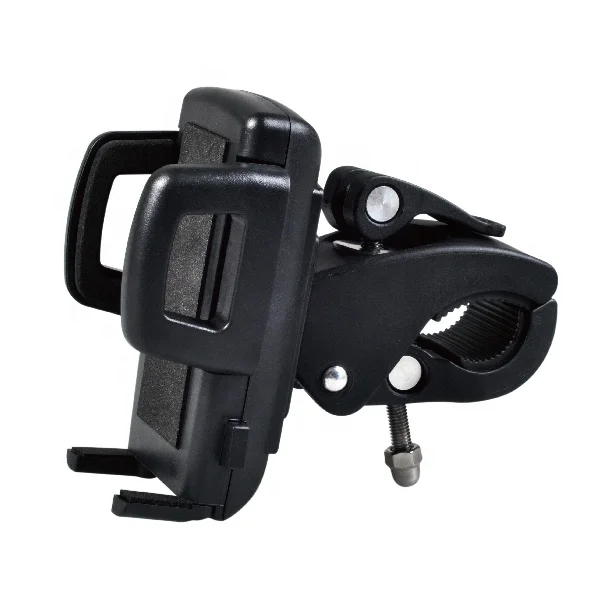 

High quality full protection bike mount mobile phone holder, Black