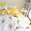 home bedding cotton double size bed sheet set