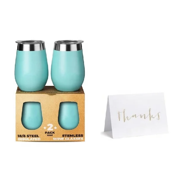 12oz 8oz double wall stainless steel wine egg tumbler insulated mug