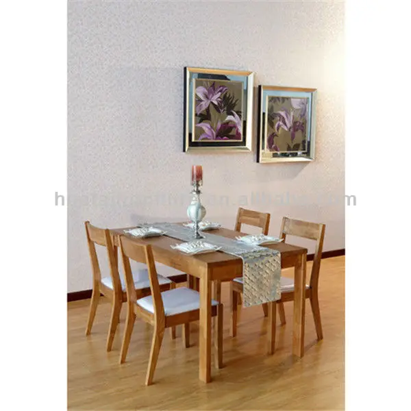 Mesa comedor moderna silla de madera maciza conjuntos y reposteria ...