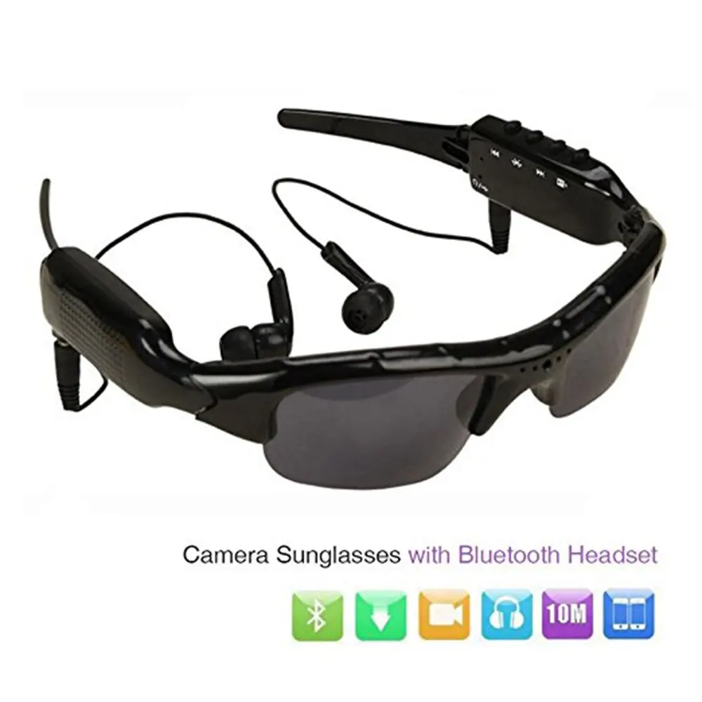Mini Spy Camera In Portable Dvr Video Recorder With Polarized Sunglasses For Outdoor Sports