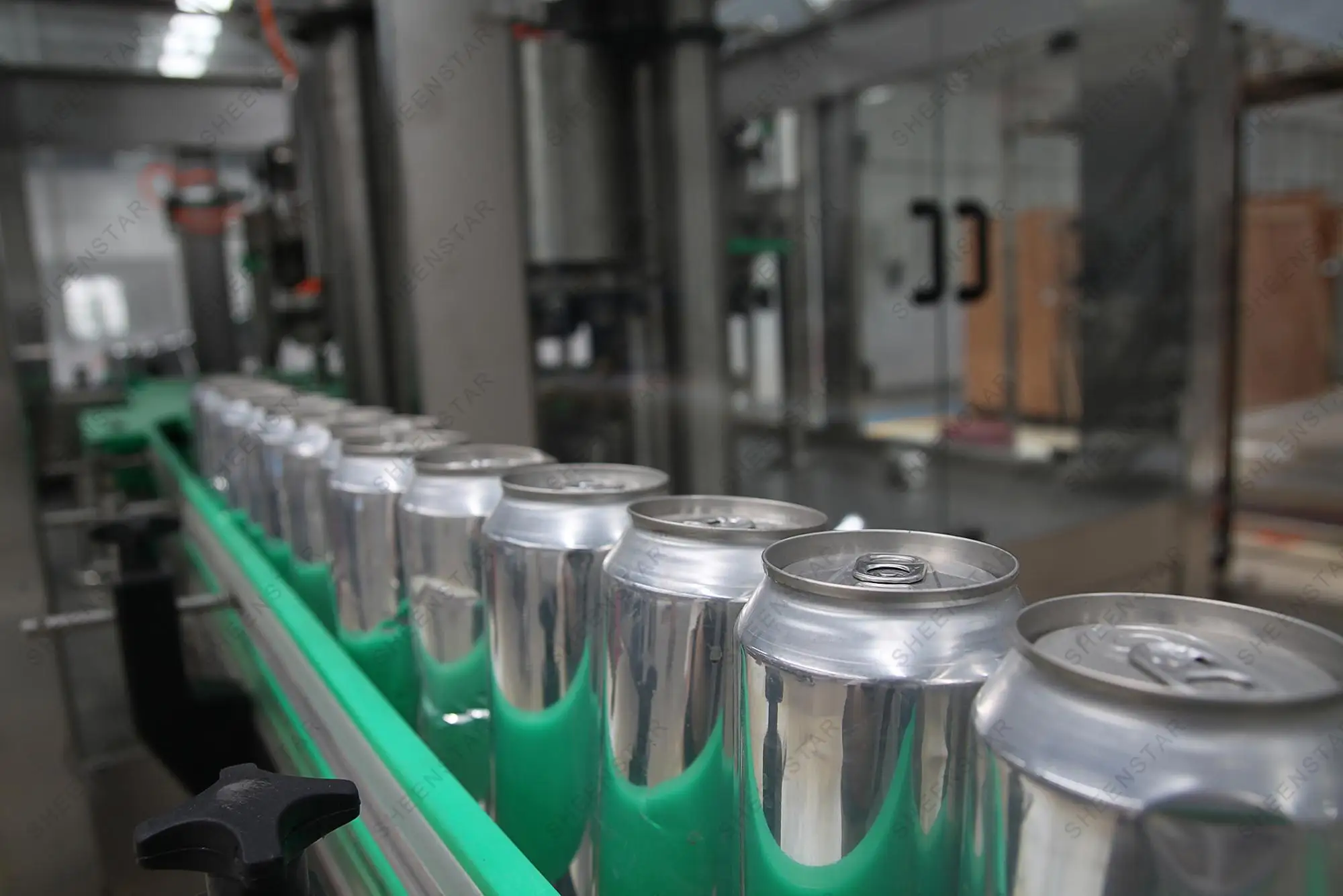 Automatic Beer Aluminum Can Bottling Machine Beverage Bottling Plant