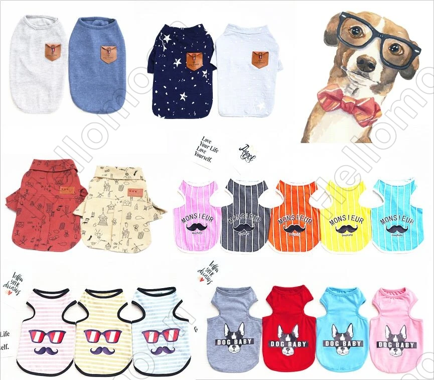 Grosir Musim Panas Rompi Baju Anjing Desain Anak Anjing Banyak Warna Mode Anak Anjing Buy Anjing Peliharaan Rompi Anjing Pakaian Rompi Anak Anjing Pakaian Rompi Product On Alibaba Com