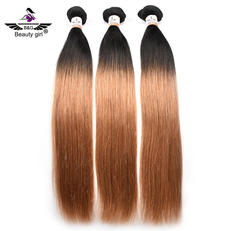 Cheap Glitter Permanent Professional Two Tone 1b 27 Ombre Straight