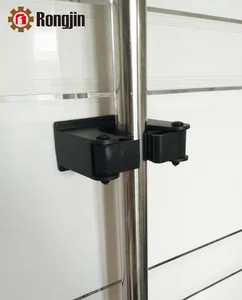 Image of Plastic Single Easy Storage Mop Broom Holder For Home Use Hold Cleaning Tools
