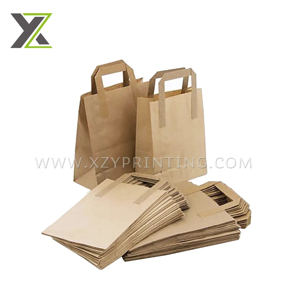 small brown kraft paper bags