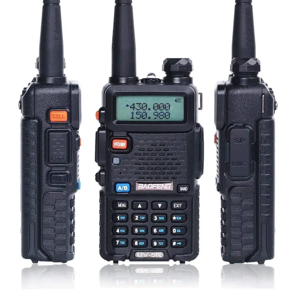 

Free shipping Baofeng walkie talkie Long range walkie talkie radios baofeng uv-5r dmr ham digital radio dual band radio, Black/red/yellow/green/blue