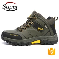

Wholesale Outdoor Hiking Sport Shoes Man With Rubber -PU hiking shoes