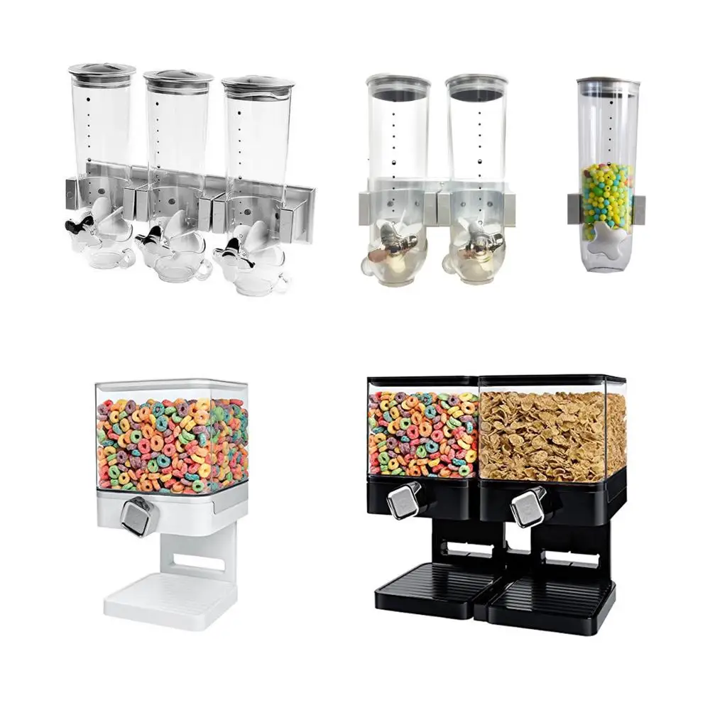 dry food cereal storage dispenser 