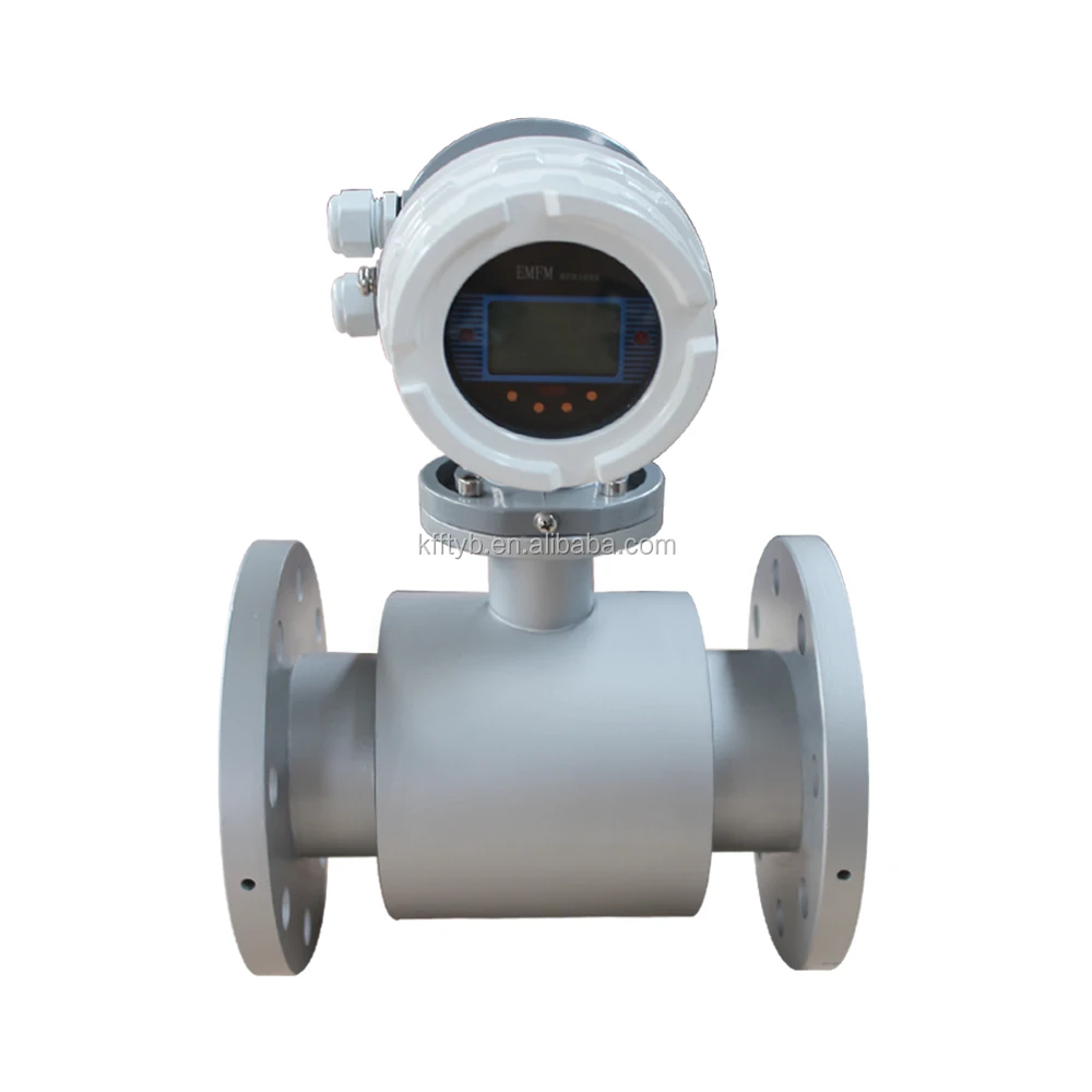 

Digital electromagnetic flow meter hot water flow meter