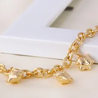 

71283 xuping slime face star baby jewelry no stone bracelet